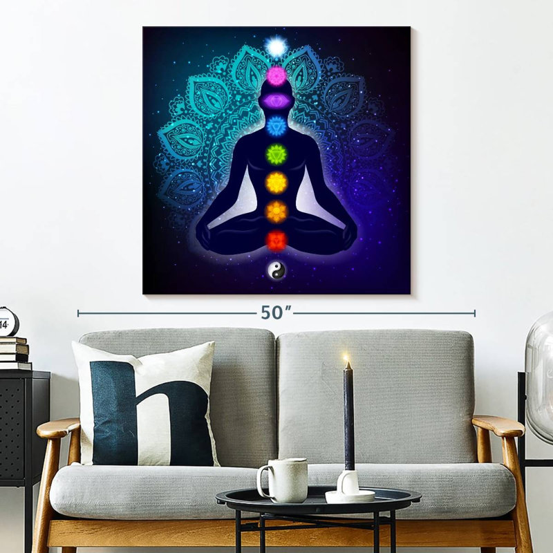 Kerrick Lotus Pose Meditation, H 33 po x l 33 po