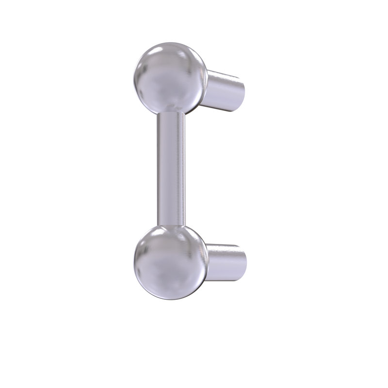 Poignée barre 3 po Beresford, Chrome satiné
