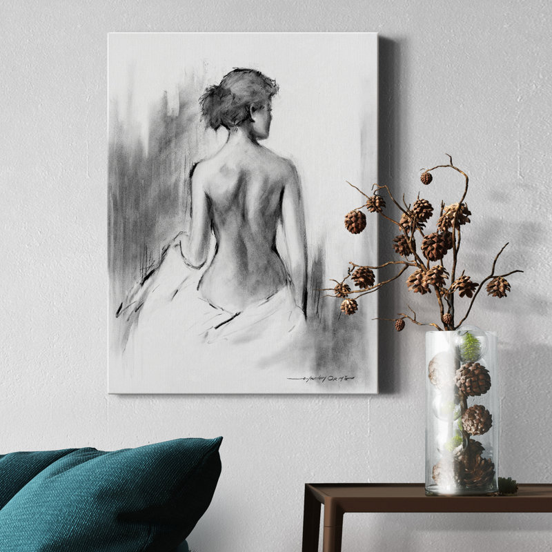 Soft Silhouette IV - reproduction sur toile tendue, H 48 po x l 32 po x P 1 po
