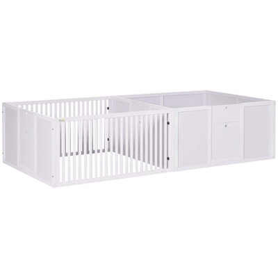 Versatile Dog Whelping Box for Various Breeds, Ensuring Mother and Puppies' Comfort