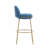 Rio Claro Indoor Metal Upholstered Barstool (No Including  Table)