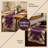 Purple Table Runner European Embroidery for Christmas Dining Table, Dresser, Home Decor Accents