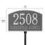 Plaque d'adresse pour pelouse sur 2 lignes Legacy-846377663-846377634