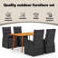 Patio Dining Set Table,