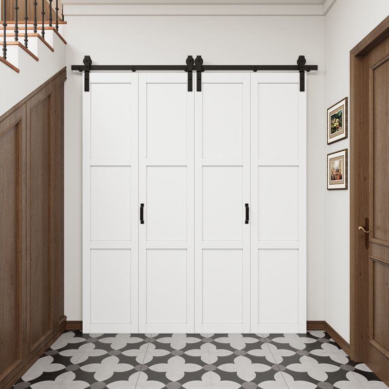 Porte de grange Bifold, L 72 po x H 84 po