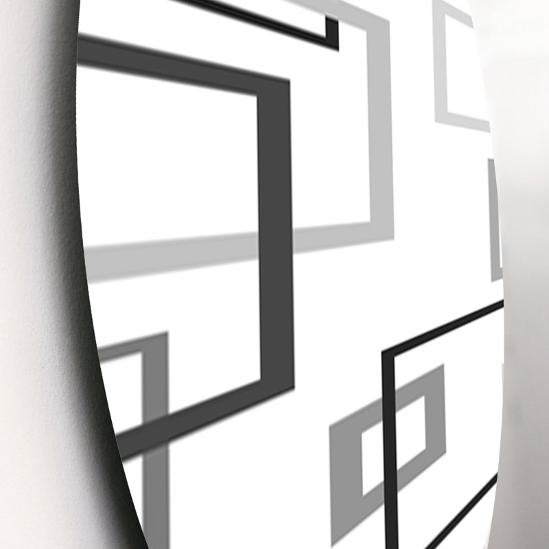 Abstract Wall Decor on Metal