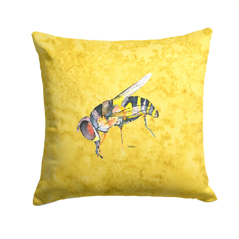 Housse de coussin d'extérieur et insert, H 14 po x l 14 po x P 4 po
