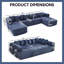 Canapé modulaire à compression profonde-981435516