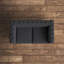 Causeuse Chesterfield à accoudoirs roulés 61 po Leite-1301511262