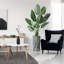 Arbre artificiel dans un pot de fleurs, arbre en soie Fake Bird-1312940481-1306554124