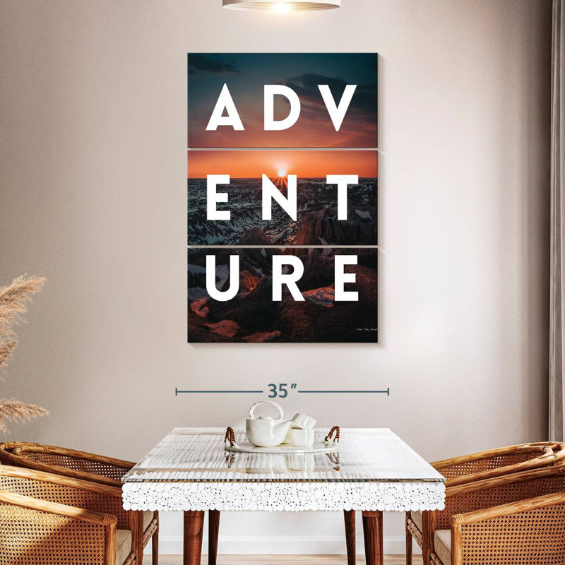 Tergel Adventure Landscape, 50" H x 32" W