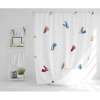 Keira Polyester Shower Curtain