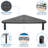 Mount-It! Height Adjustable Corner Monitor Stand, Screen Riser, Ergonomic Space Saving Design, Black
