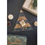  Christmas Tree Marble & Acacia Wood Cutting Board – 13" Holiday Serving Board, Green
