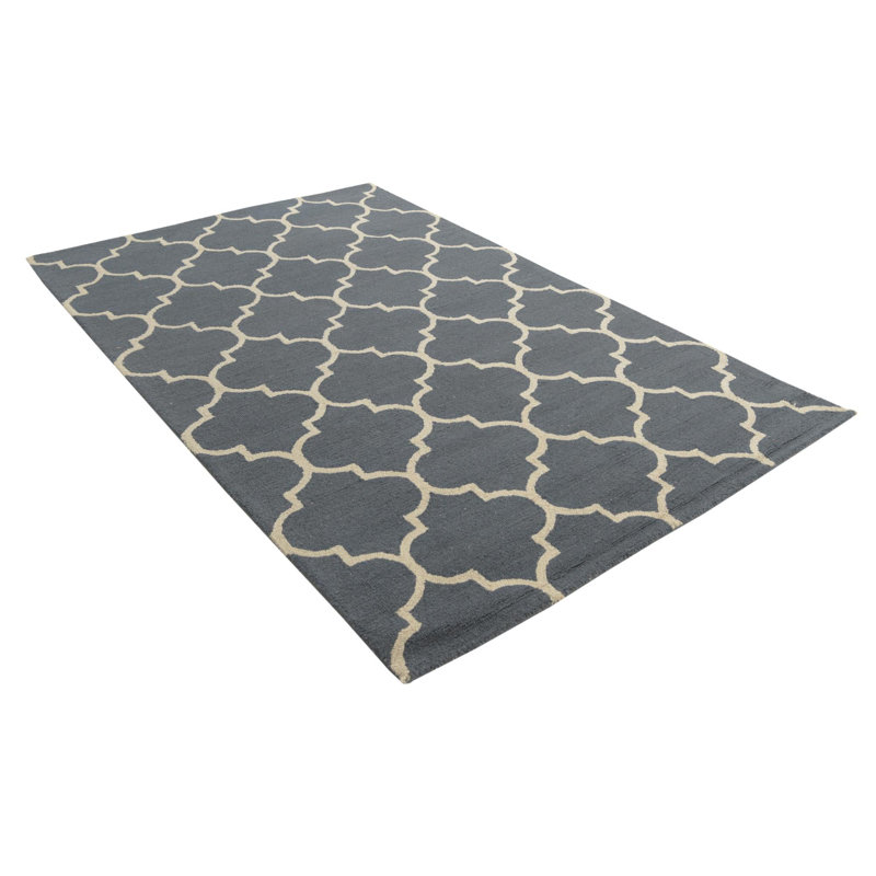 Tapis gris foncé 5 x 8 Parris