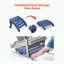 Repose-pieds de patio pliable Adirondack avec matériau PEHD et conception ergonomique