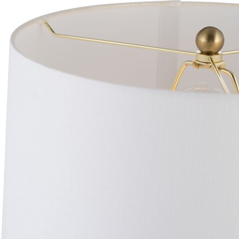 Metal 24" H Cone Table Lamps, Black, Black