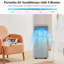 Climatiseur portatif 8 000 BTU Gymax pour 230 pieds carrés avec télécommande incluse