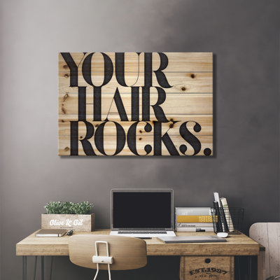 " Your Hair Rocks " Print