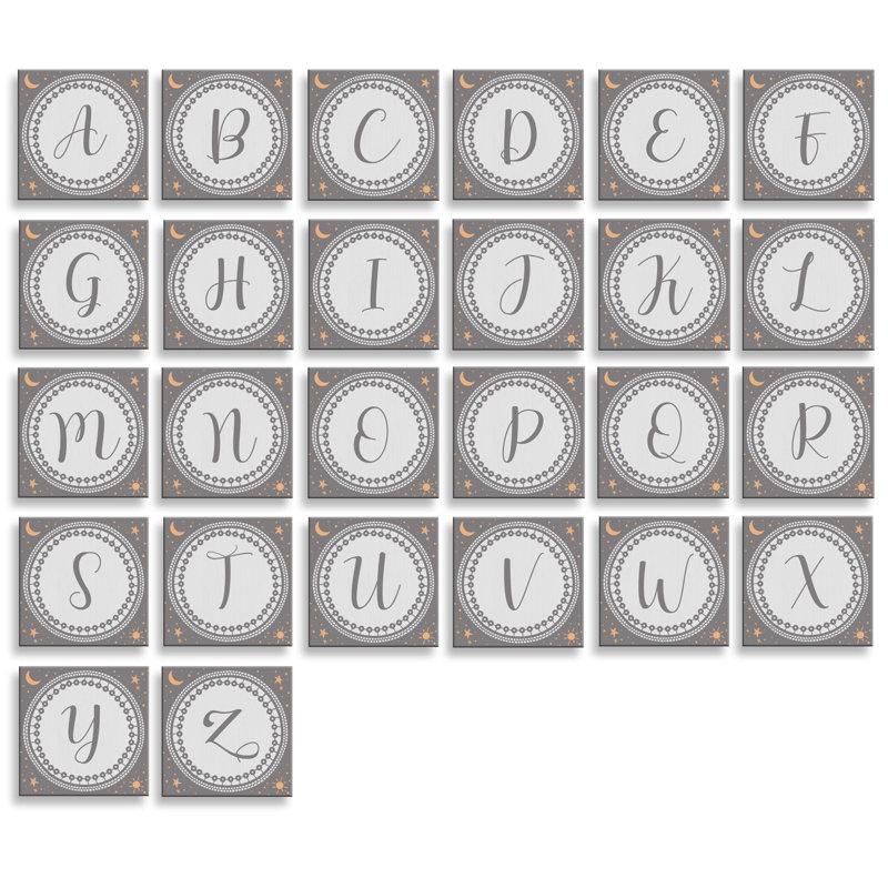 Ensemble de monogramme 3 pièces "little rêver" Amily, N
