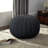 20" Beige Cotton Round Pouf Ottoman-2101330352