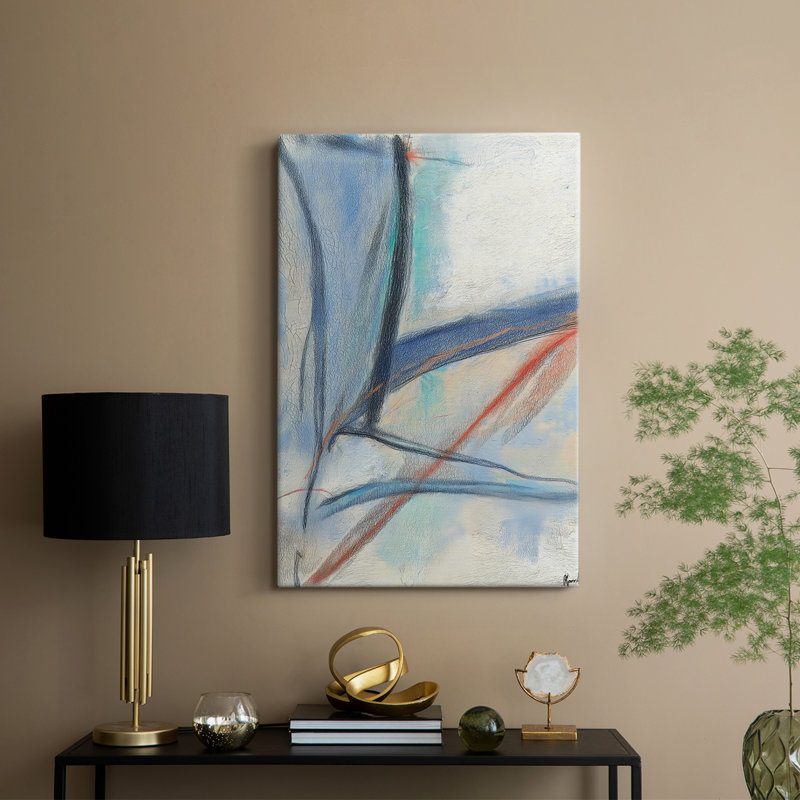 Série ABSTRACT DCCLIV - Cavas de galerie sur mesure, H 12 po x l 8 po