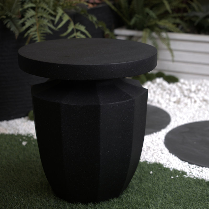 Table de bout moderne et élégante pour jardin 20,3 "H