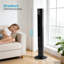Ventilateur tour 43 "Electactic avec oscillation 85 °, télécommande, 3 modes et minuterie 12h-125491369
