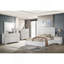 Lit plateforme double tapissier blanc-835987717
