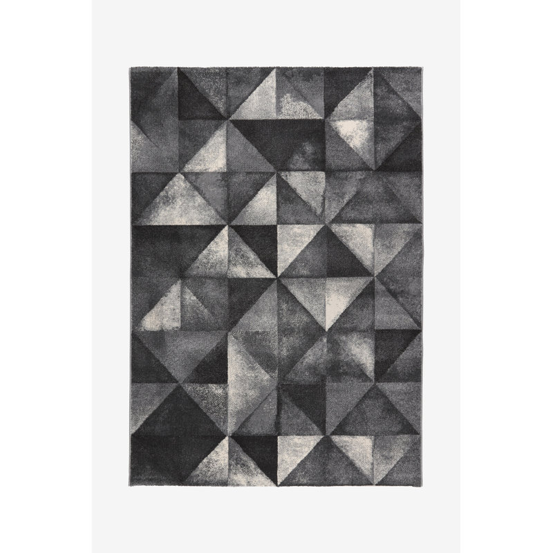 Ameilya Geometric Area Rug, Rectangle 133 x 190cm