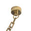 Mineral 5-Light Brass dimmable LED Chandelier-1670624177-1670624188