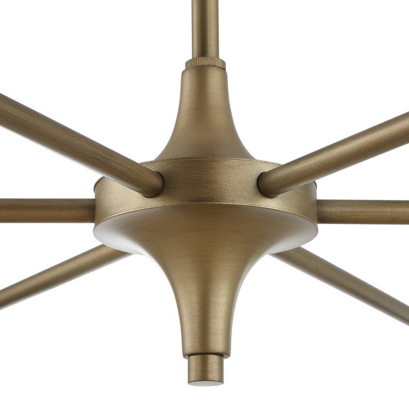 Uttermost Biddeford 6 Light White Beaded Pendant