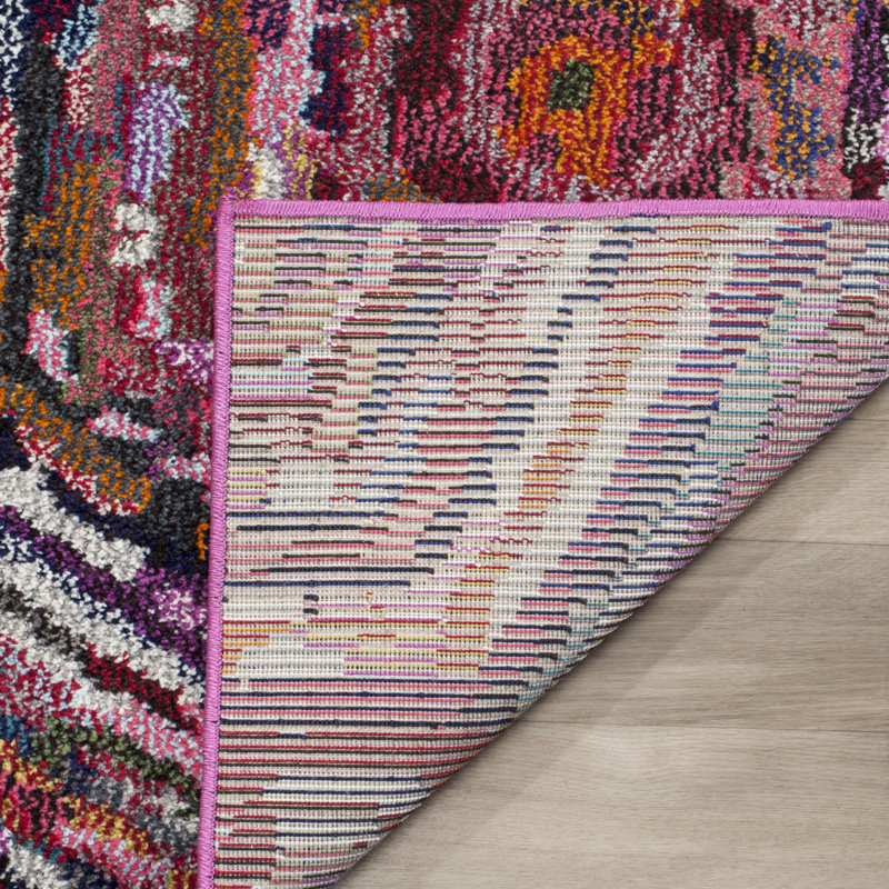 Chana Performance Geometric Rug, Rectangle 4' x 5'7"