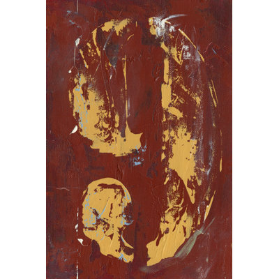 Vintage Numbers IX 1 Piece Wrapped Canvas Wall Art