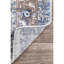 Tapis bleu / blanc Keener-657234498