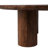 Faustine Round Mango Wood Coffee Table-1340437105