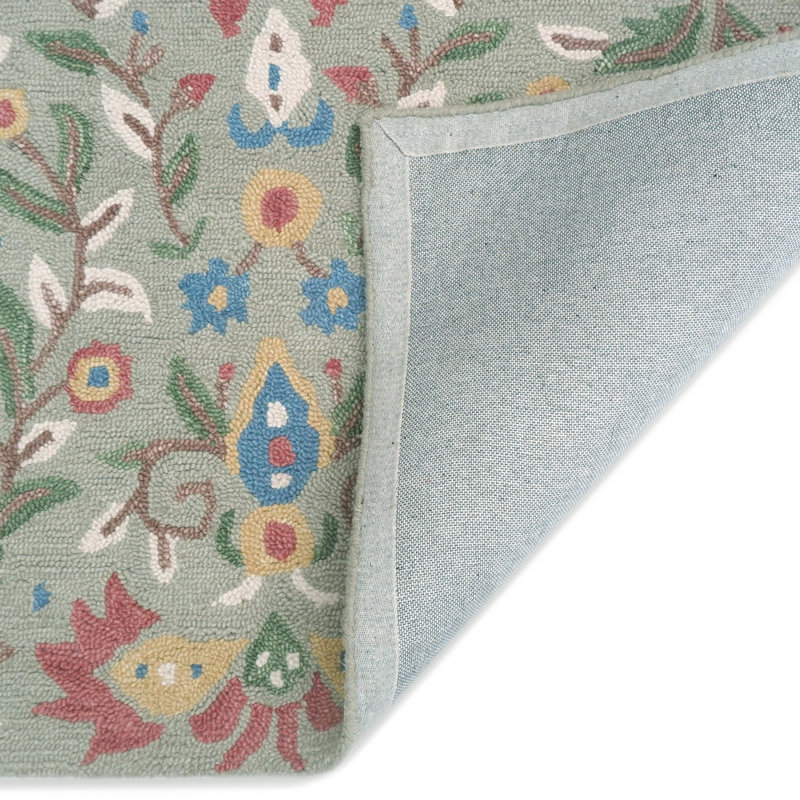 Florals Area Rug, 5' x 8'
