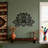 3d Metal Lotus Wall Art