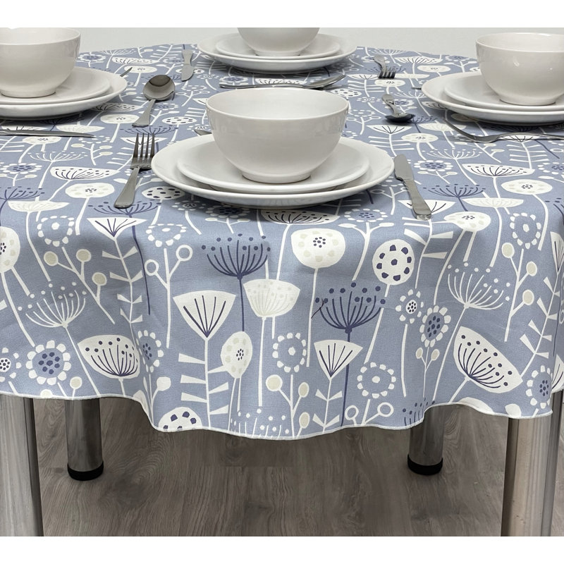 Geistown Scandinavian Print Tablecloth, Blue, 48 cm W x 48 cm L