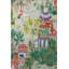 Tapis décoratif multicolore à motif tropical-1051954794
