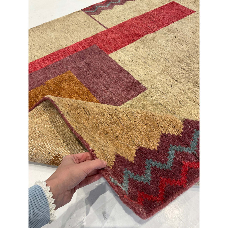 Modern One-of-a-Kind Rectangle 4'6" x 6'6" Area Rug