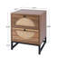 Table de chevet 2 tiroirs Cohin-1960655447-1996672529