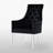 Baek Acrylic Leg Dining Chair-23690559