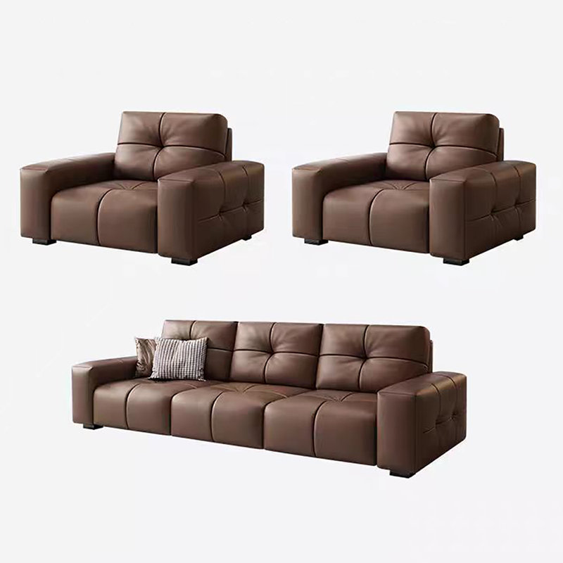 Modern simple Italian sofa set