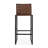 Upholstered Counter Stool with Metal Frame-259090050-142984505