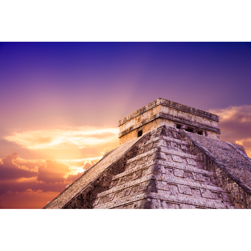 Pyramide Zikia El Castillo, H 8 po x l 12 po
