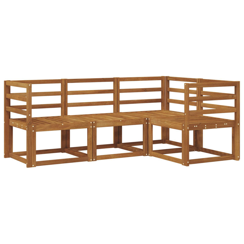 185.5cm Wide Patio Sectional Set