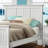 Kolya - Solid Wood Headboard - Twin - Blanc Finish-259016145-259016159