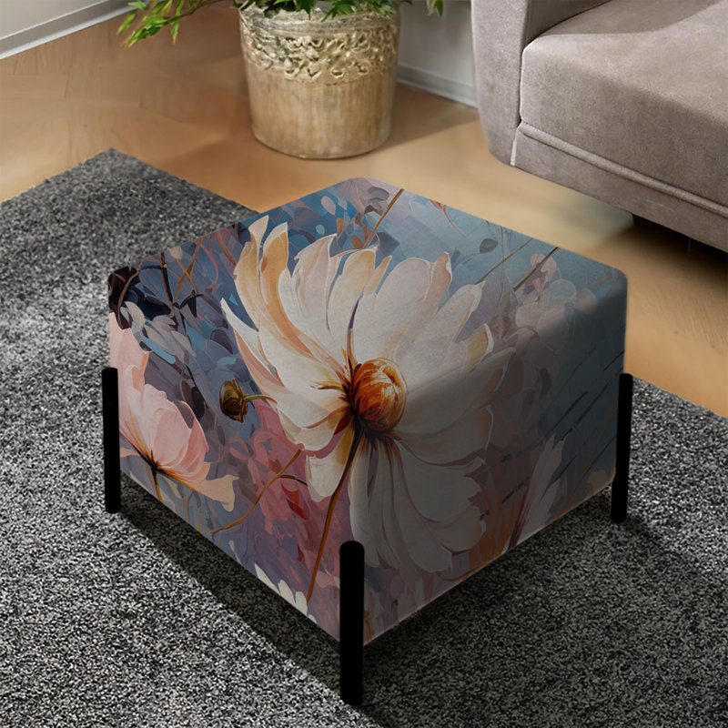Motif botanique de jardin rose Monet