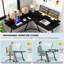 Bureau d'ordinateur en L de 51 po Mamurjon-1346744520
